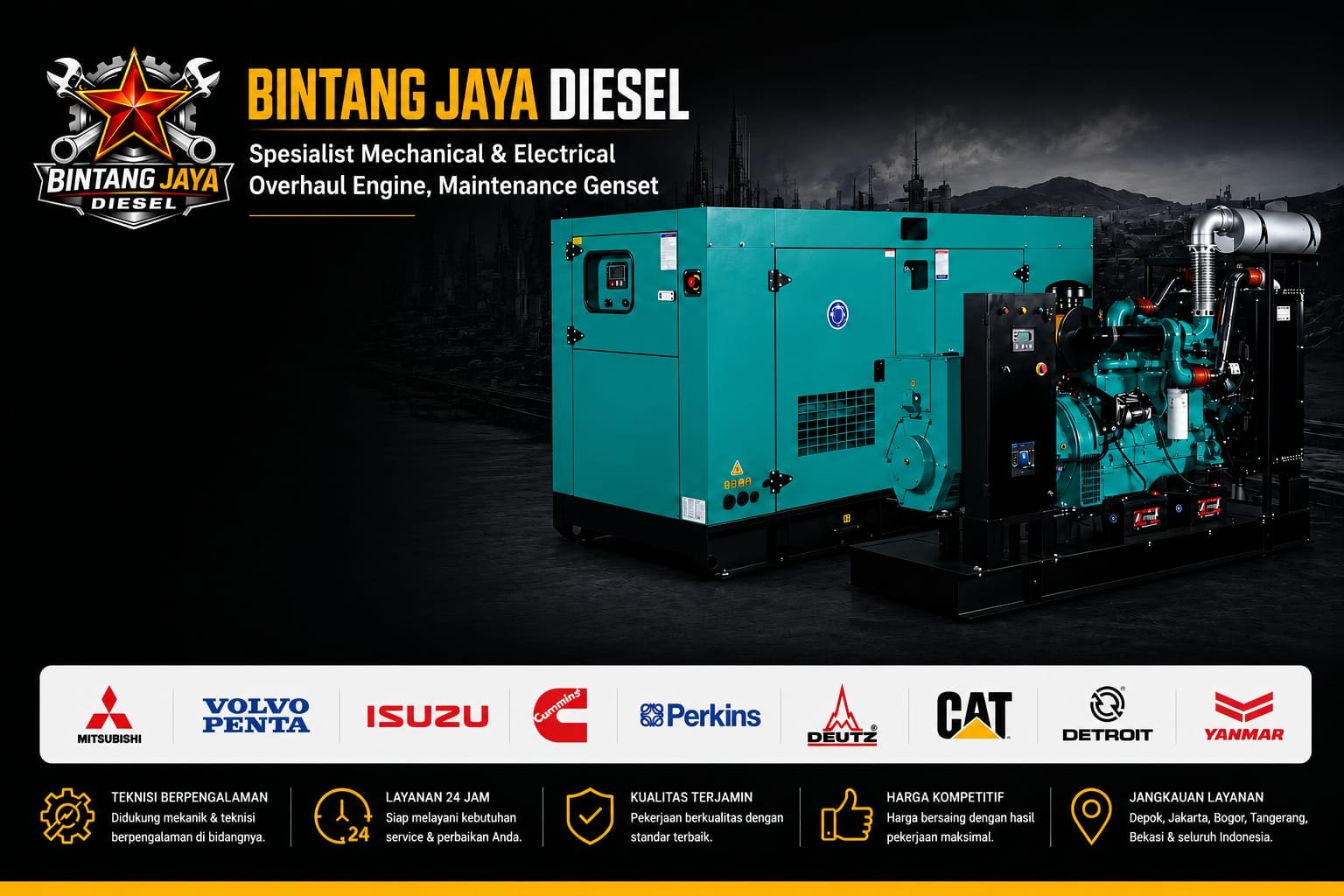 PT Bintang Jaya Diesel Banner