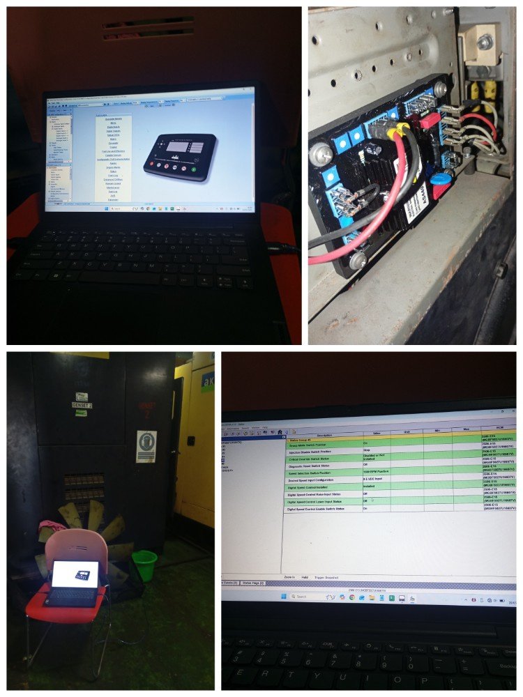 Setting Modul Deep Sea dan AVR AS440